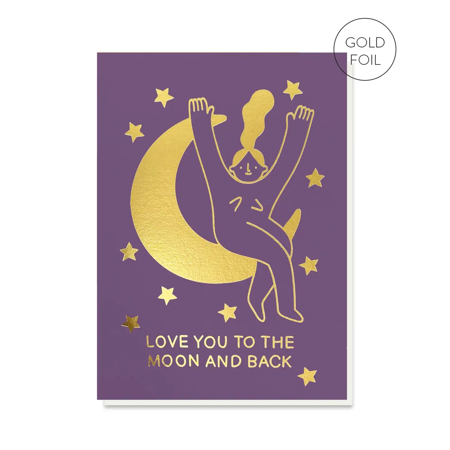 The Moon & Back | Love Card