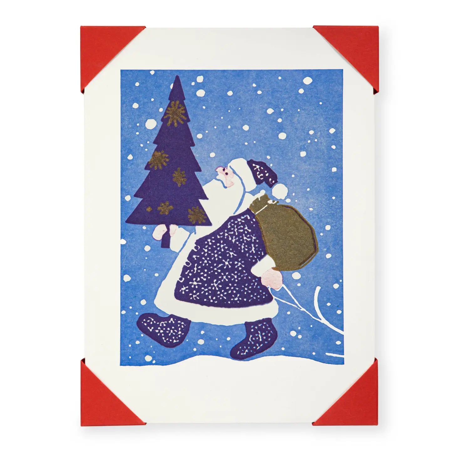 Vintage Father Christmas | Christmas Card 5-pack