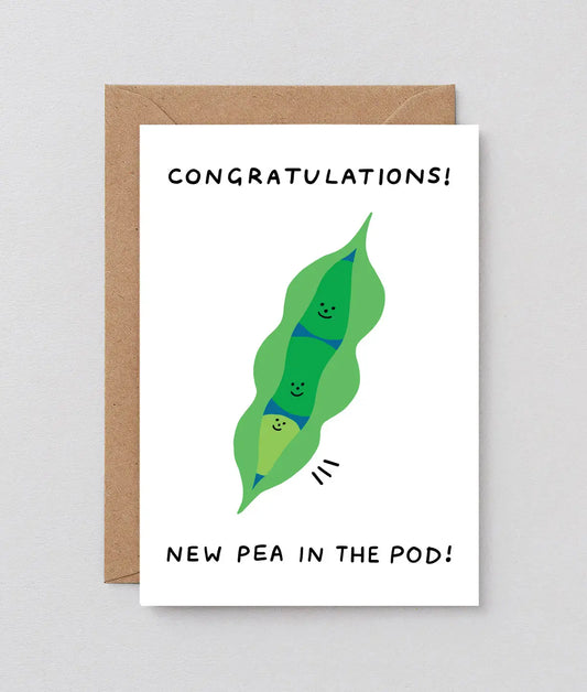 New Pea | New Baby Card