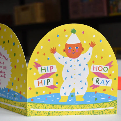 Hip Hip Hoo Ray | New Baby Card