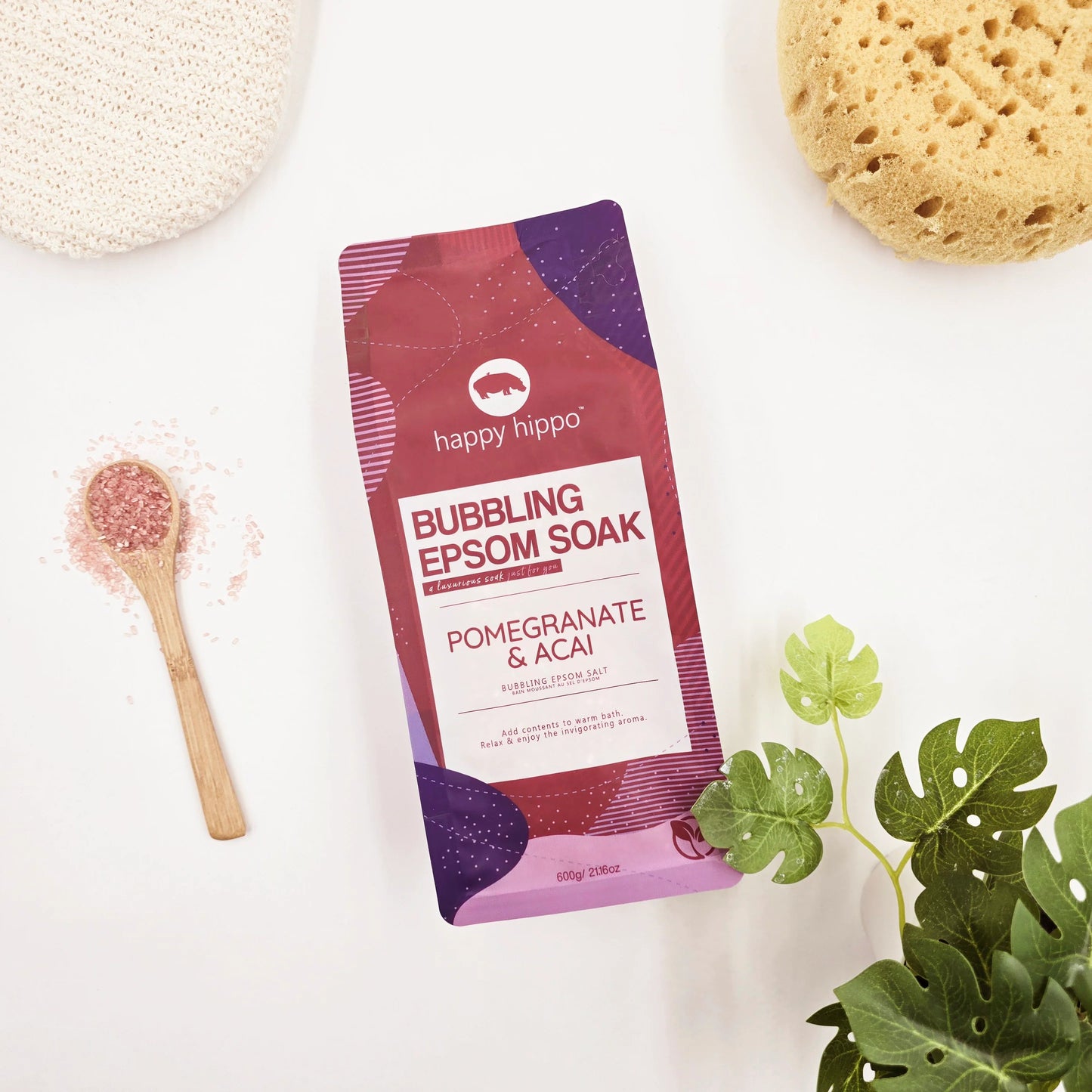 Bubbling Epson Soak | Pomegranate Acai