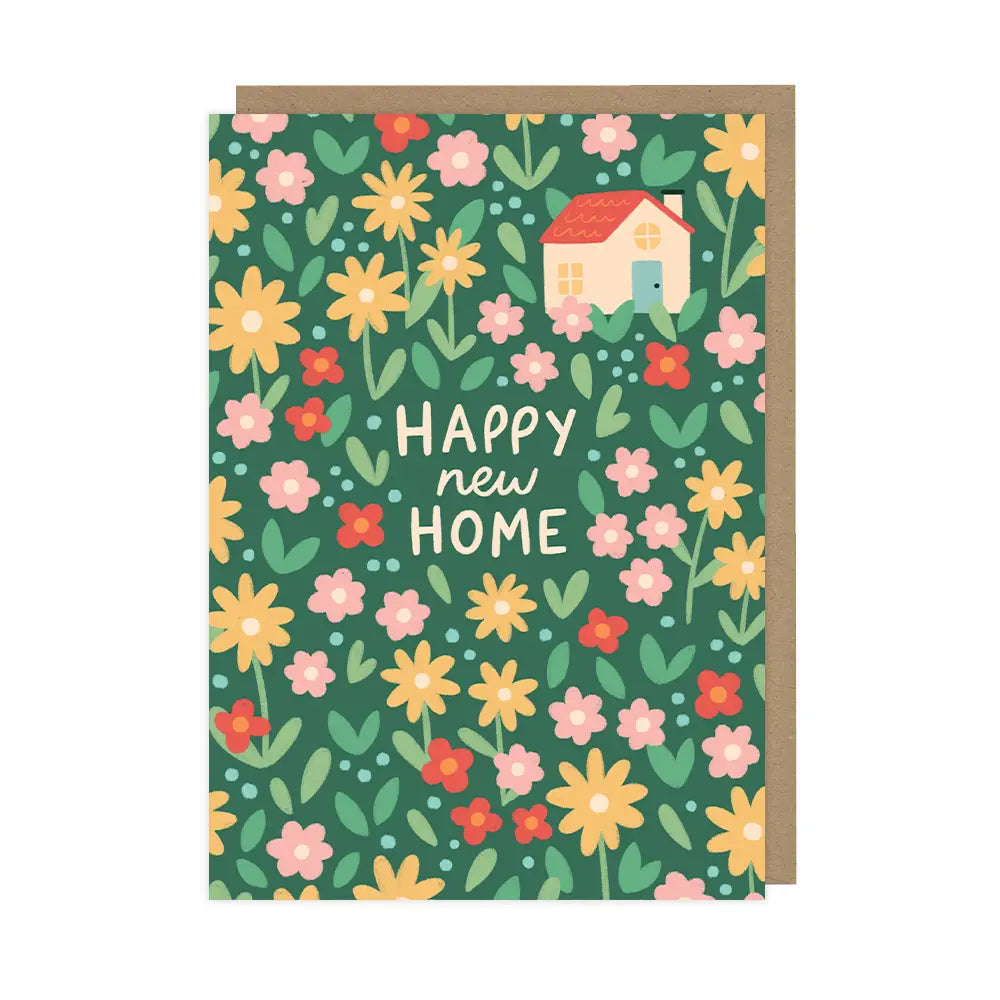 Spring Flowers | New Home Card