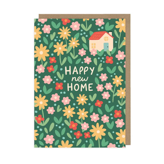 Spring Flowers | New Home Card