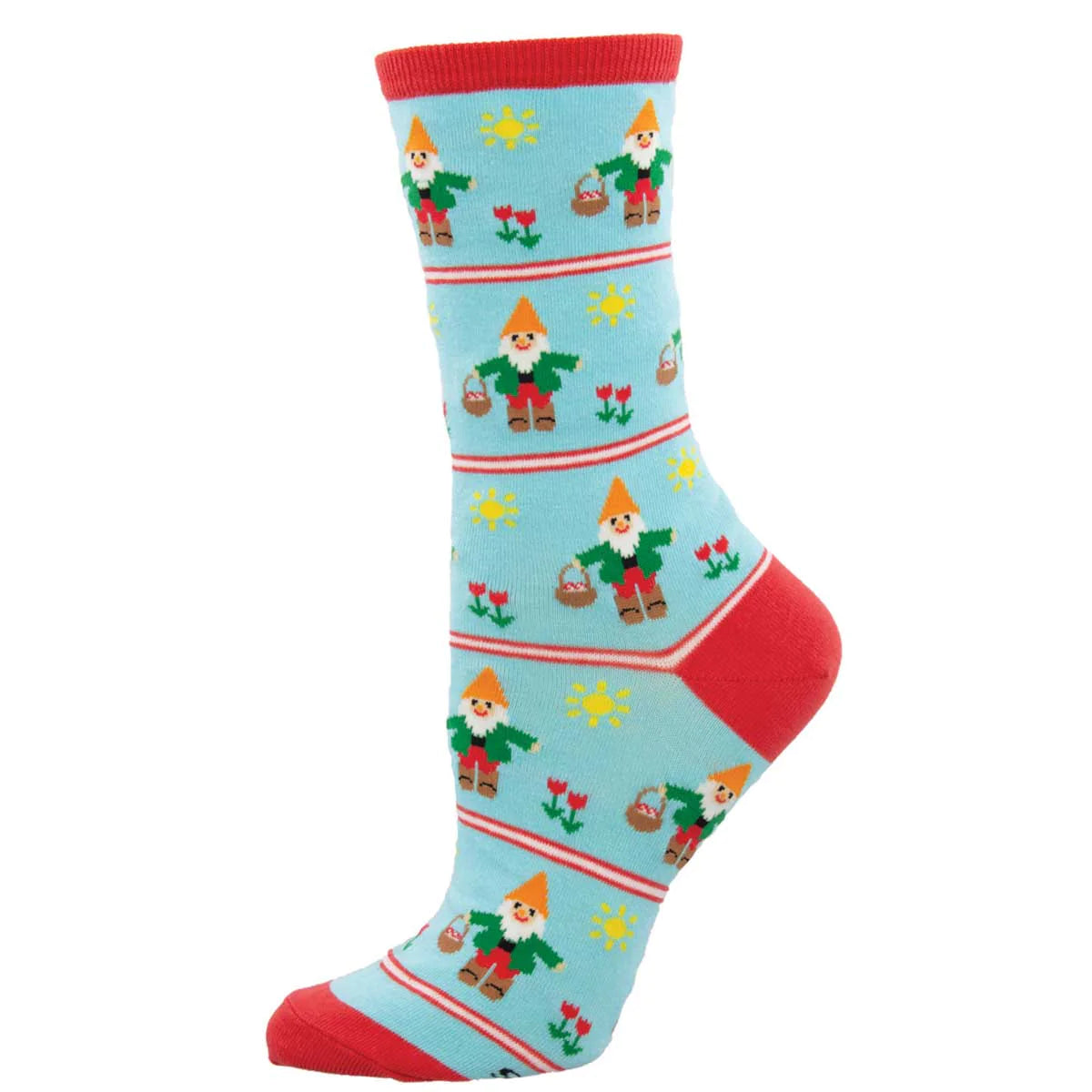Ladies Socks | Garden Gnomes