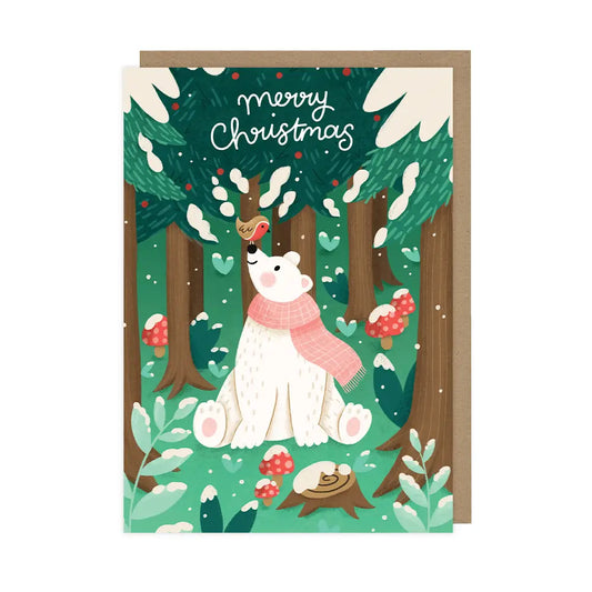 Bear + Robin | Christmas Card