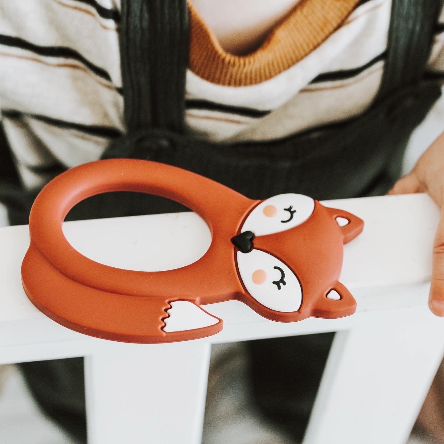 Rust Fox Teether - Warm Gift Shop