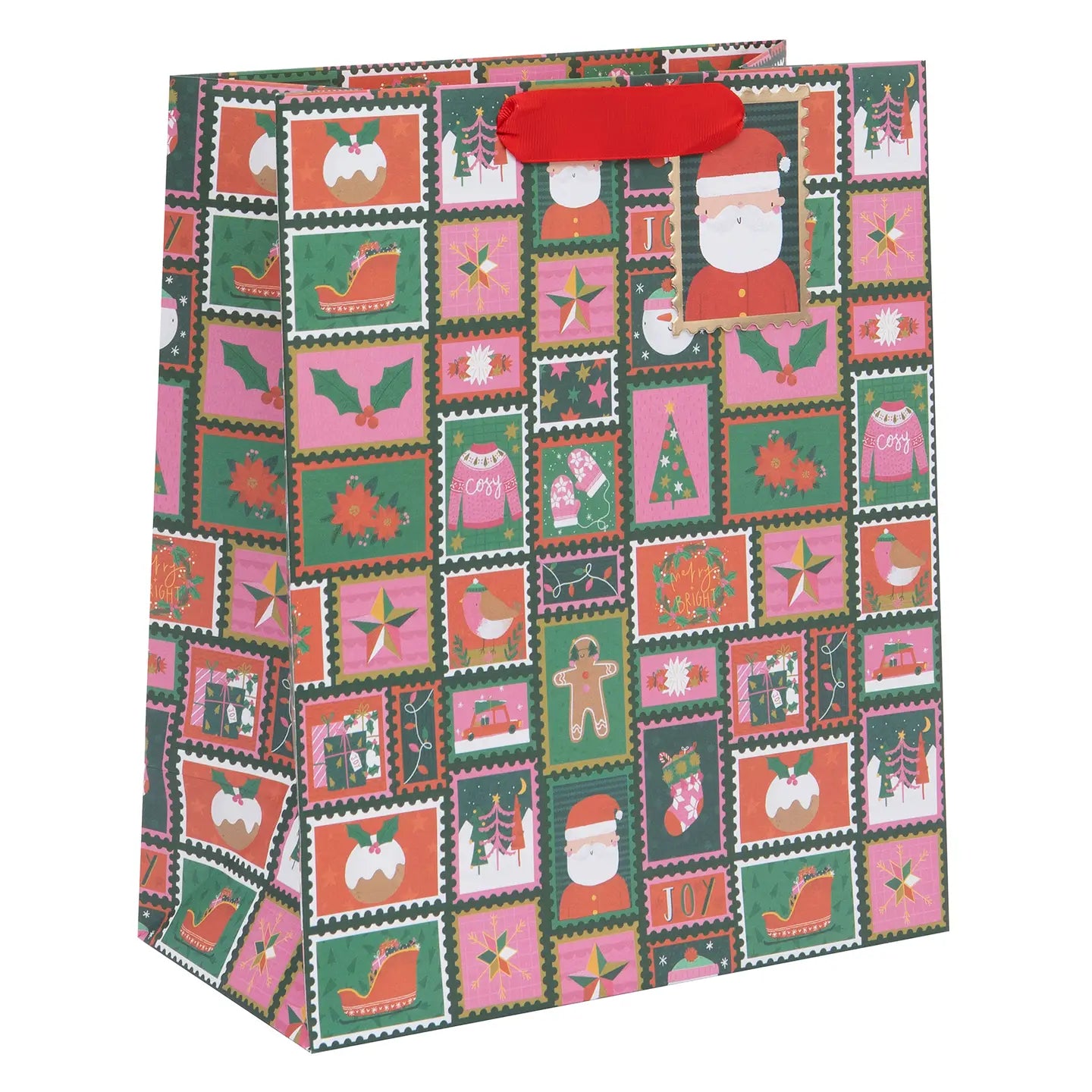 Gift Bag Large | North Pole Stamps