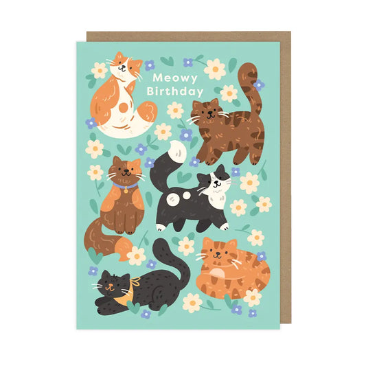 Meowy Birthday | Birthday Card