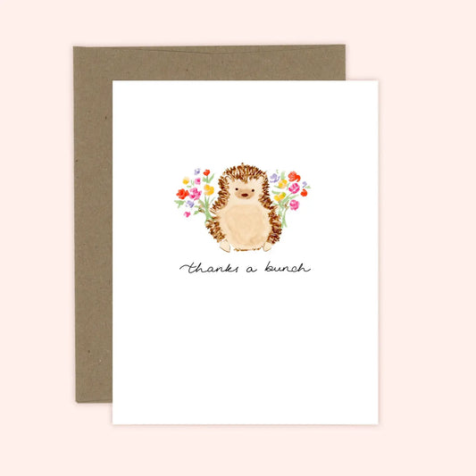 Hedgehog | Thank You Card