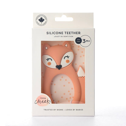 Peach Fox Teether - Warm Gift Shop