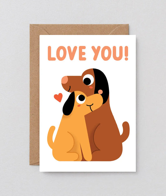 Love You Dogs | Anniversary Card