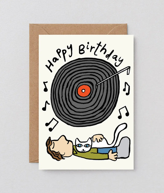 Vinyl | Birthday Card