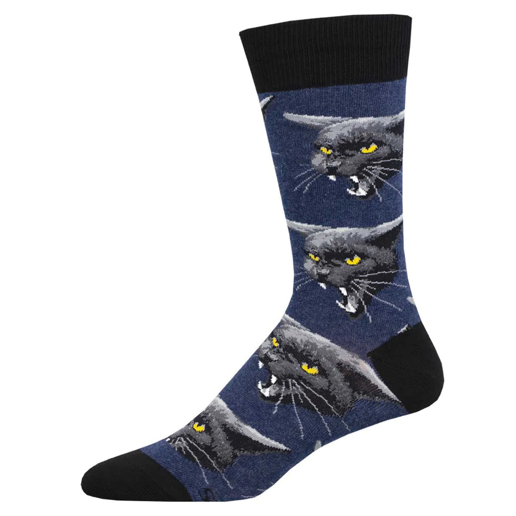 Men's Socks | Black Cat Malice