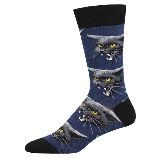Men's Socks | Black Cat Malice