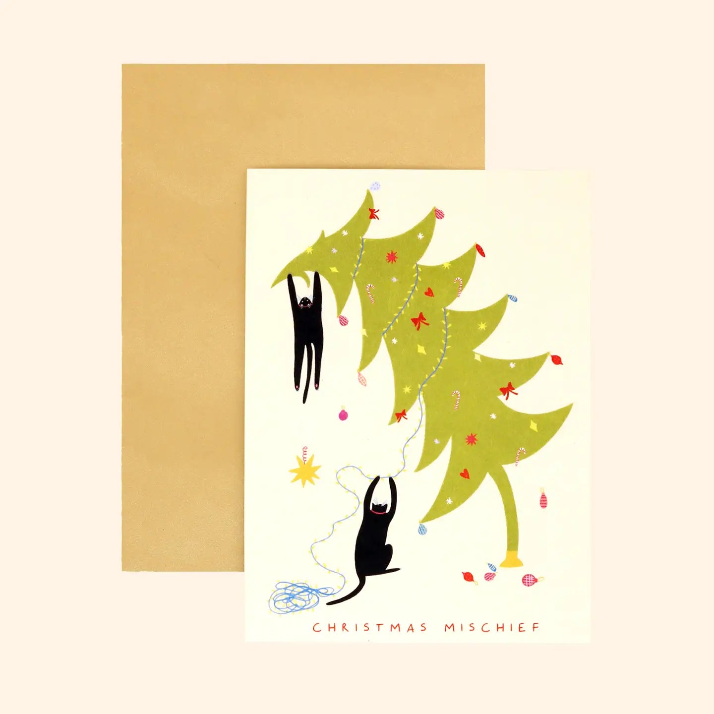 Mischief Cats | Christmas Card