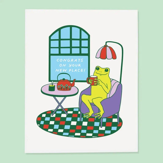 Froggy House | New Home Card