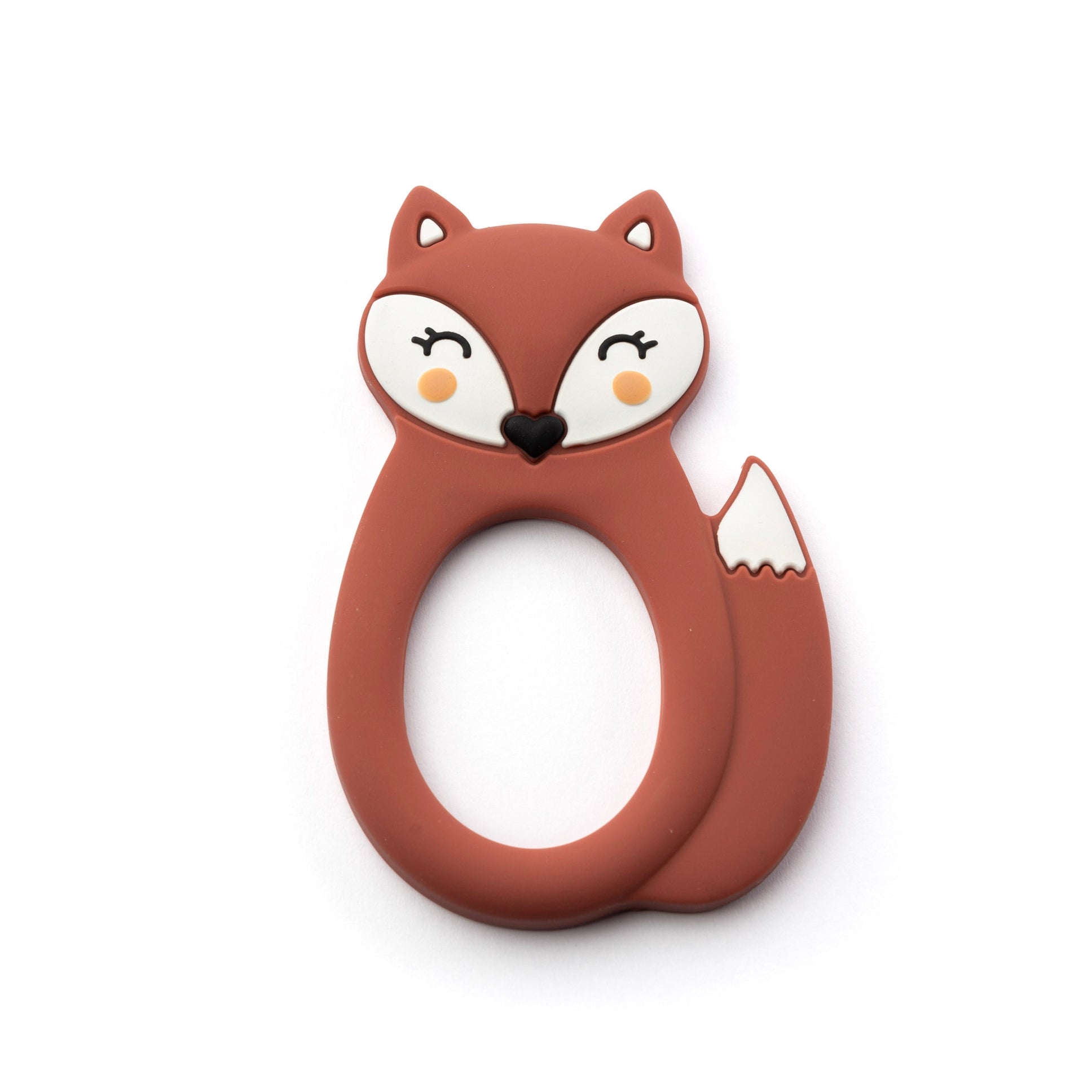 Rust Fox Teether - Warm Gift Shop