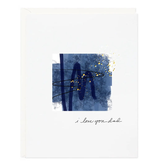Love You Dad Splash | Father's Day Card