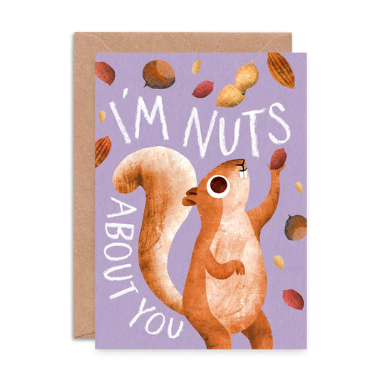 Nuts About You | Love Card