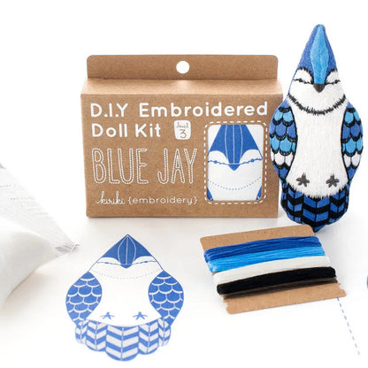 Embroidery Kit | Blue Jay