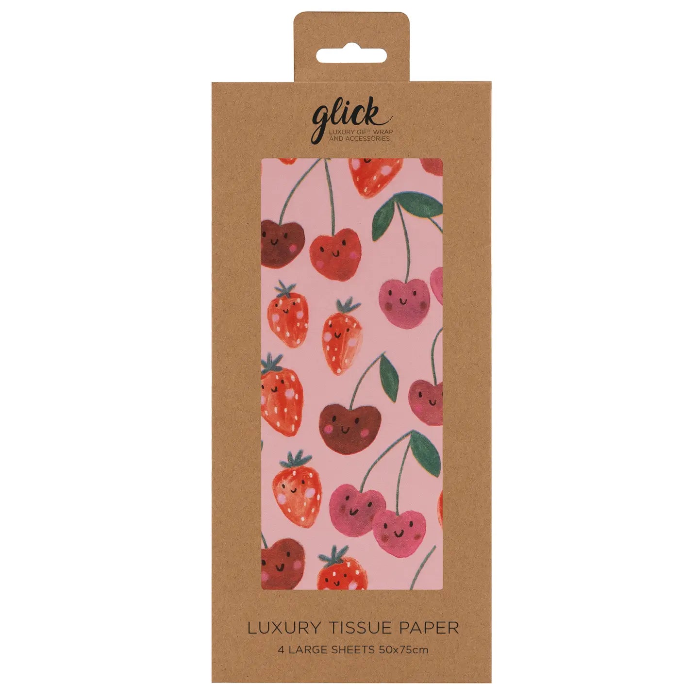 Tissue Paper Pack | Cherry Strawberry