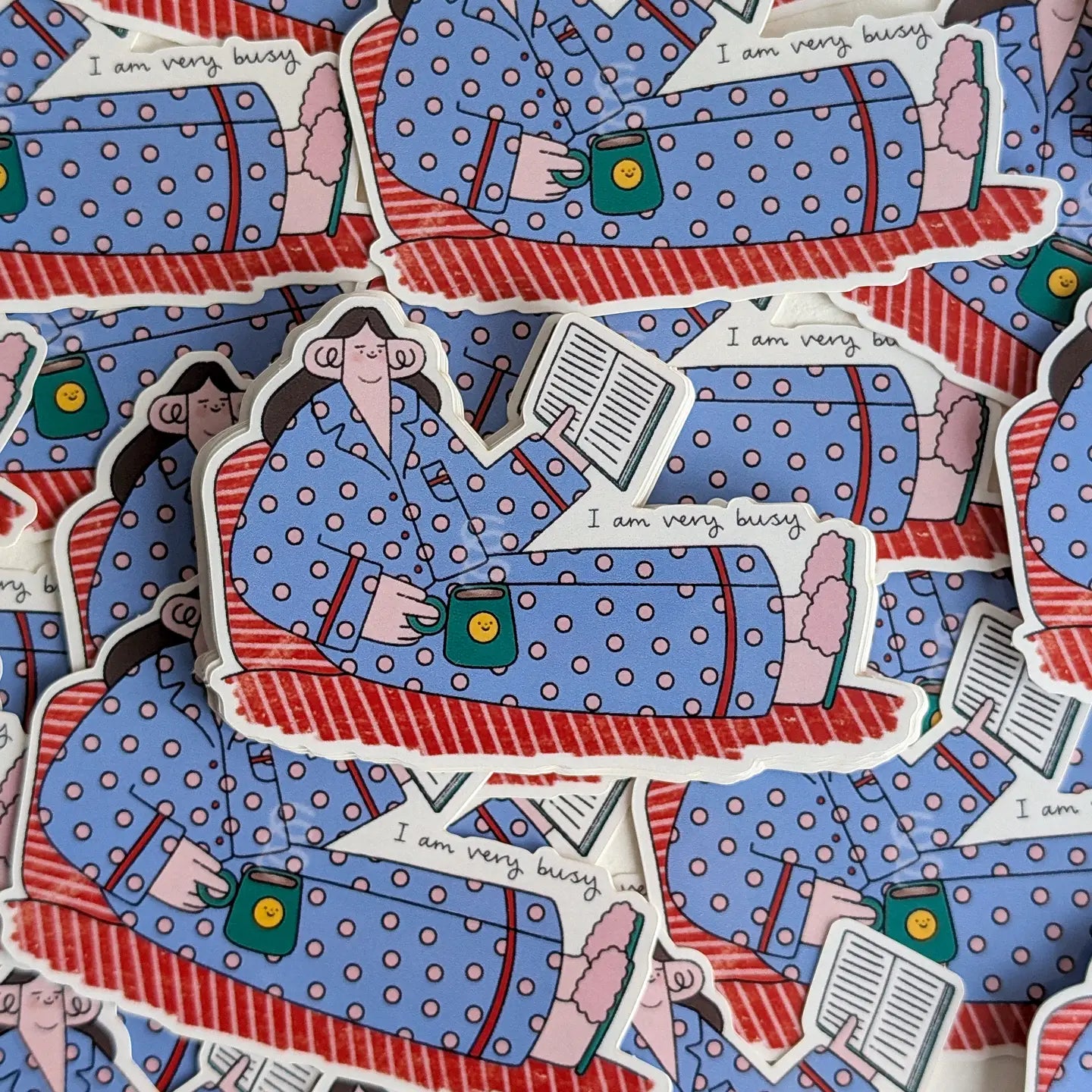 Very Busy Sticker