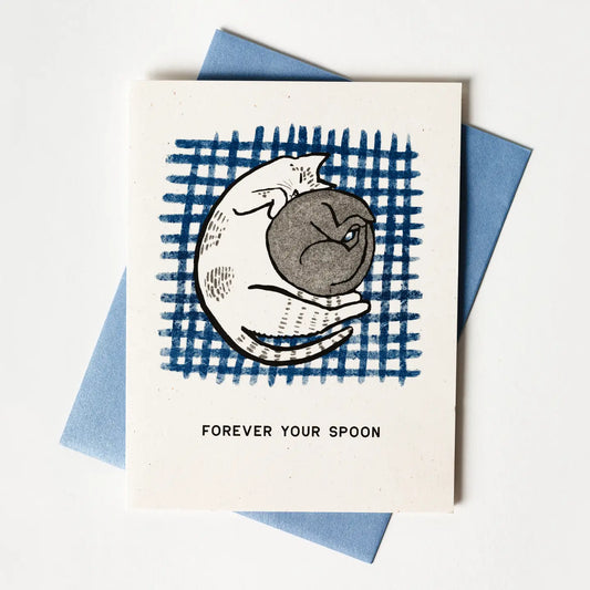 Forever Your Spoon | Anniversary Card