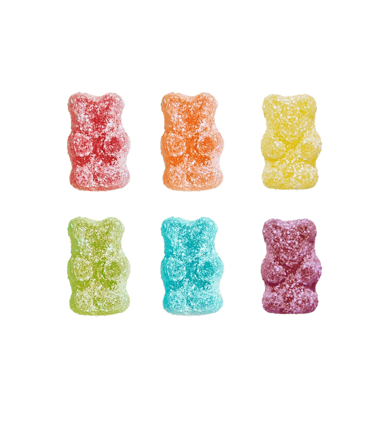 Vegan Sour Rainbow Bear Candies