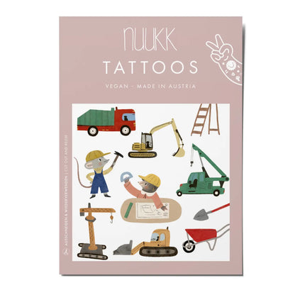 Temporary Tattoos | Construction Site
