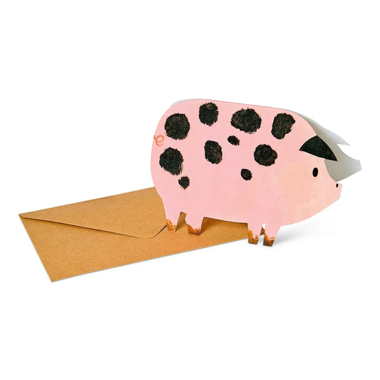 Spotty Pig | Blank Card