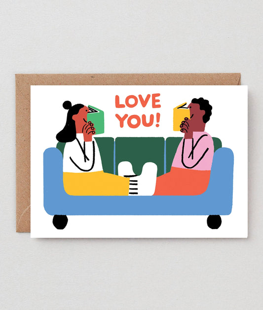 Love You Readers | Anniversary Card