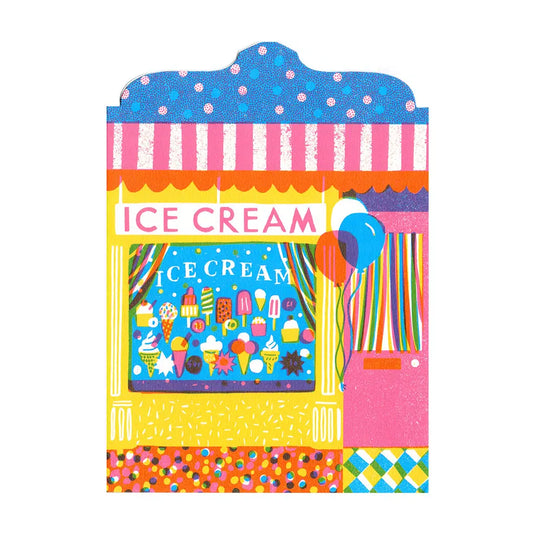 Ice Cream Shop | Blank Card