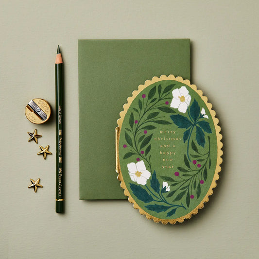 Green Flora | Christmas Card