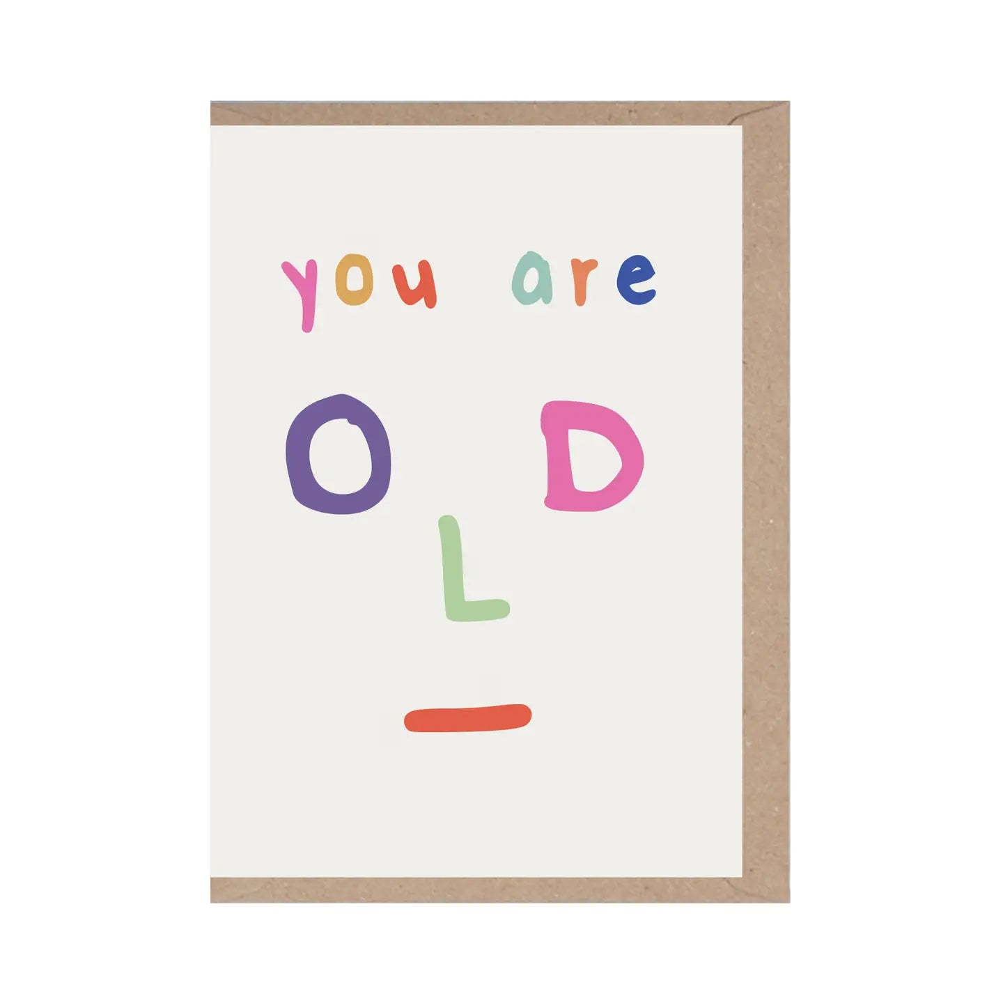 Old Face | Birthday Card