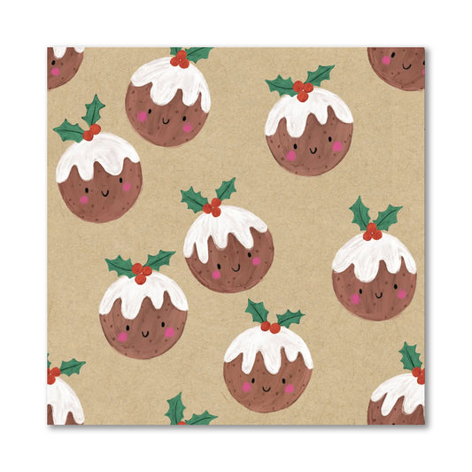 Jolly Puds Paper Napkins