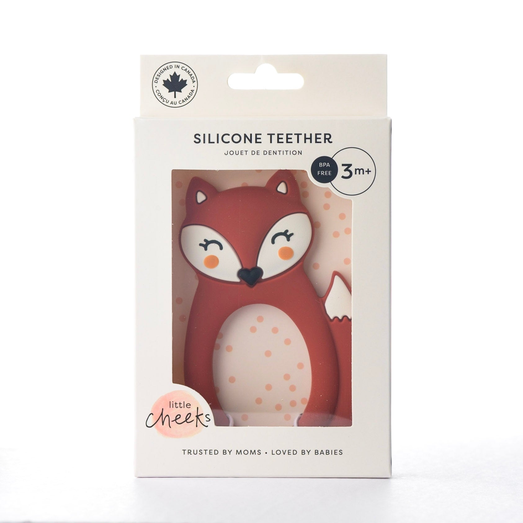 Rust Fox Teether - Warm Gift Shop