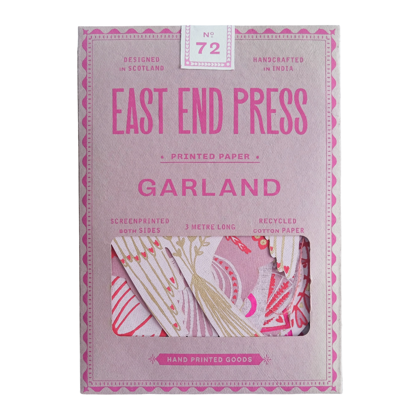 Sewn Garland | Love Birds - Warm Gift Shop