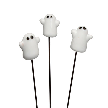 Glass Plant Stake Decoration | Ghost - Warm Gift Shop