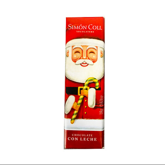 Mini Santa Chocolate Bar