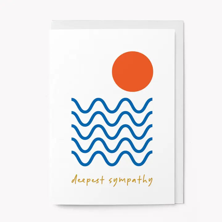 Waves | Sympathy Card