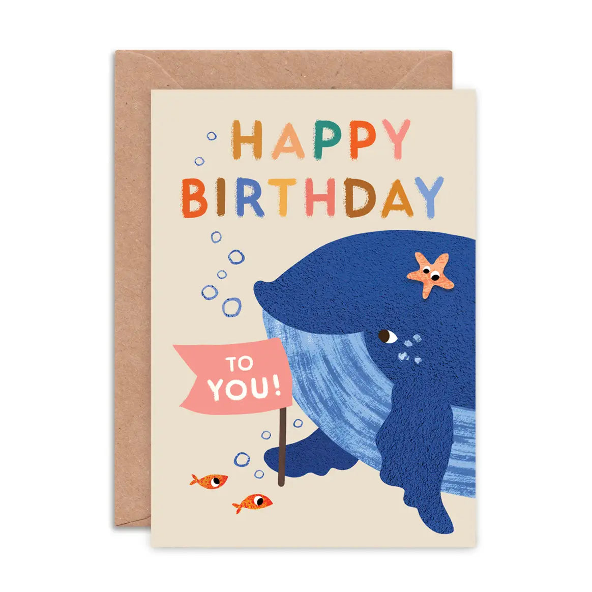 Blue Whale | Birthday Card