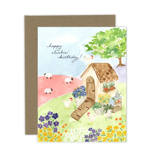Cluckin' | Birthday Card - Warm Gift Shop