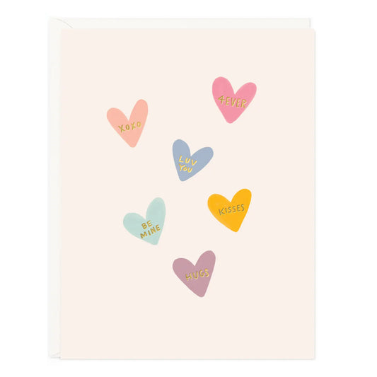 Conversation Hearts | Valentine's Card