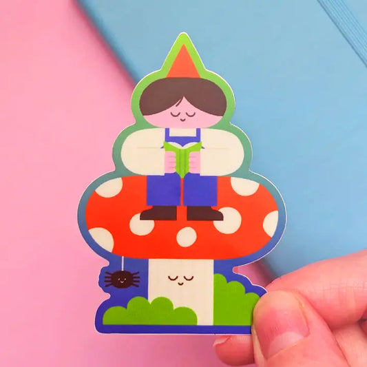 Cute Mushroom Friend Sticker