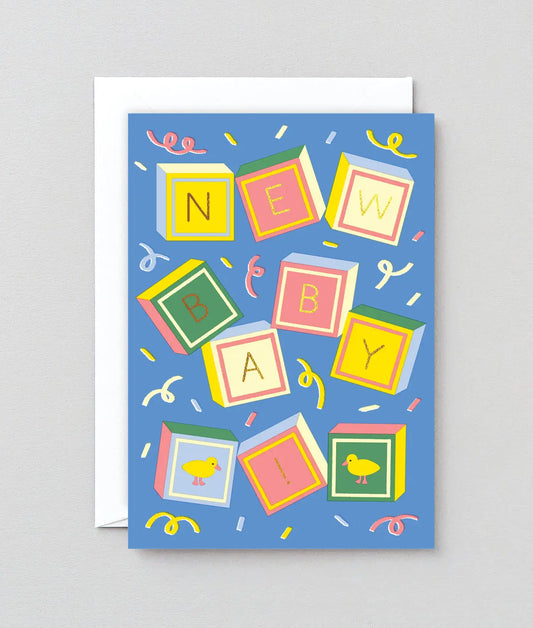 Blocks | New Baby Card