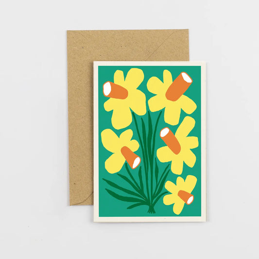 Daffodil | Blank Card - Warm Gift Shop