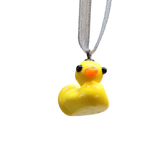 Glass Hanging Decoration | Rubber Duck