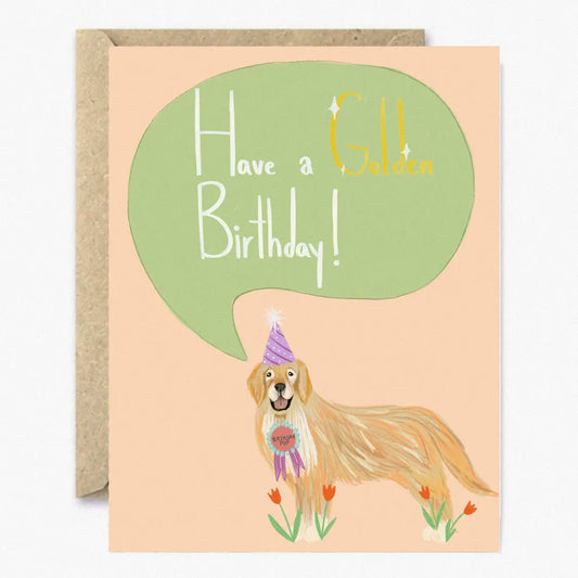 A Golden Birthday| Birthday Card