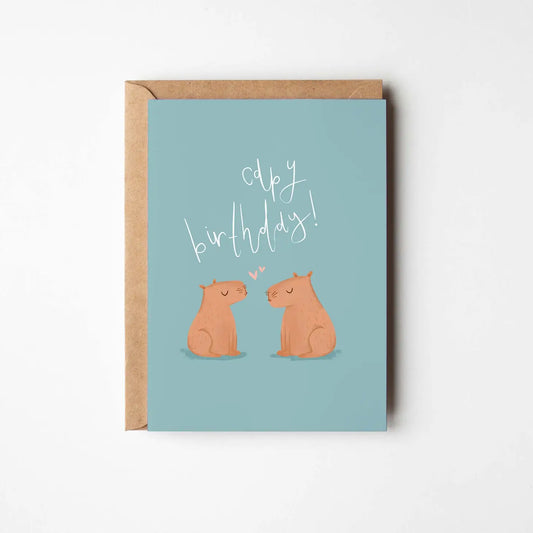 Capybara | Birthday Card