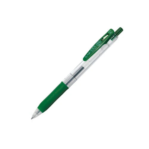 Gel Pen Zebra Sarasa Clip 0.4mm | Viridian Dark Green